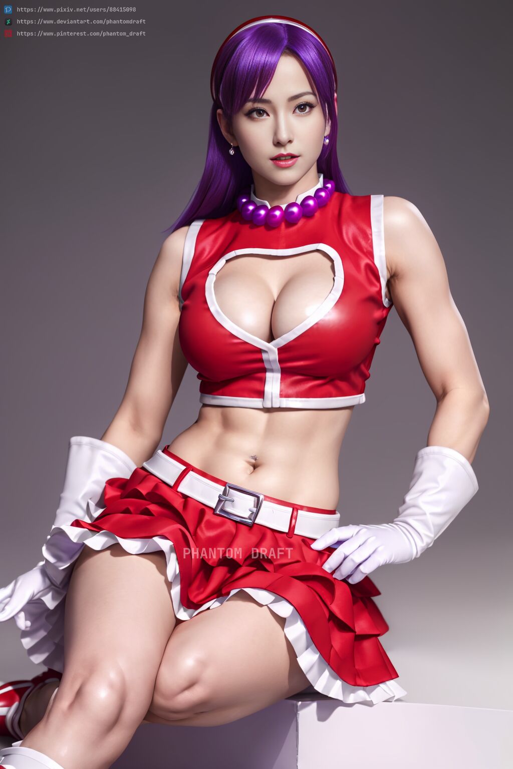 Athena Asamiya - PhantomDraft Image Set page 5 full