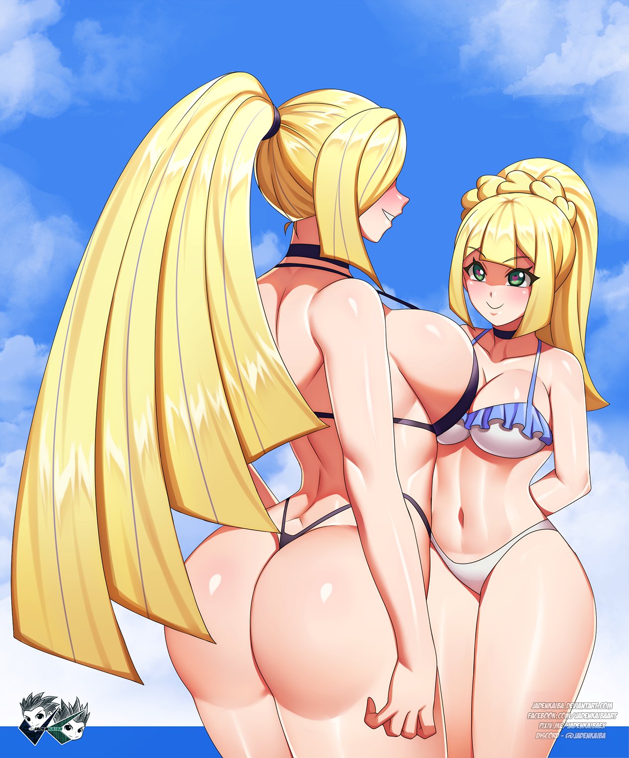 Lusamine X Lillie Mother-Daughter bonding time page 3 full