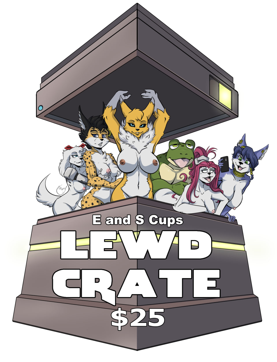 Yawg - August's 2023 C-Cup Lewd Crate! KrAM Lewd Crate! page 1 full