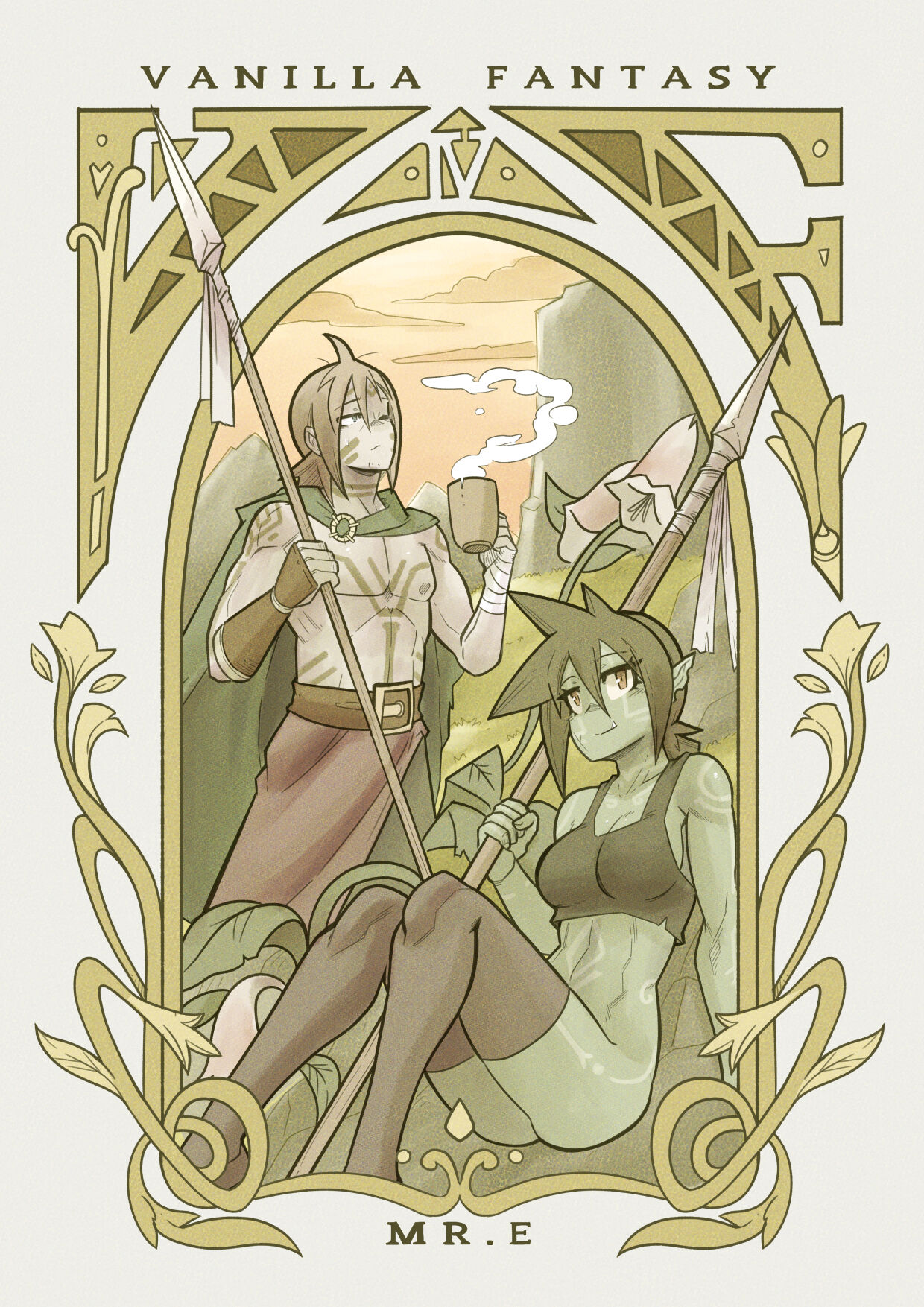Vanilla Fantasy 4 page 1 full