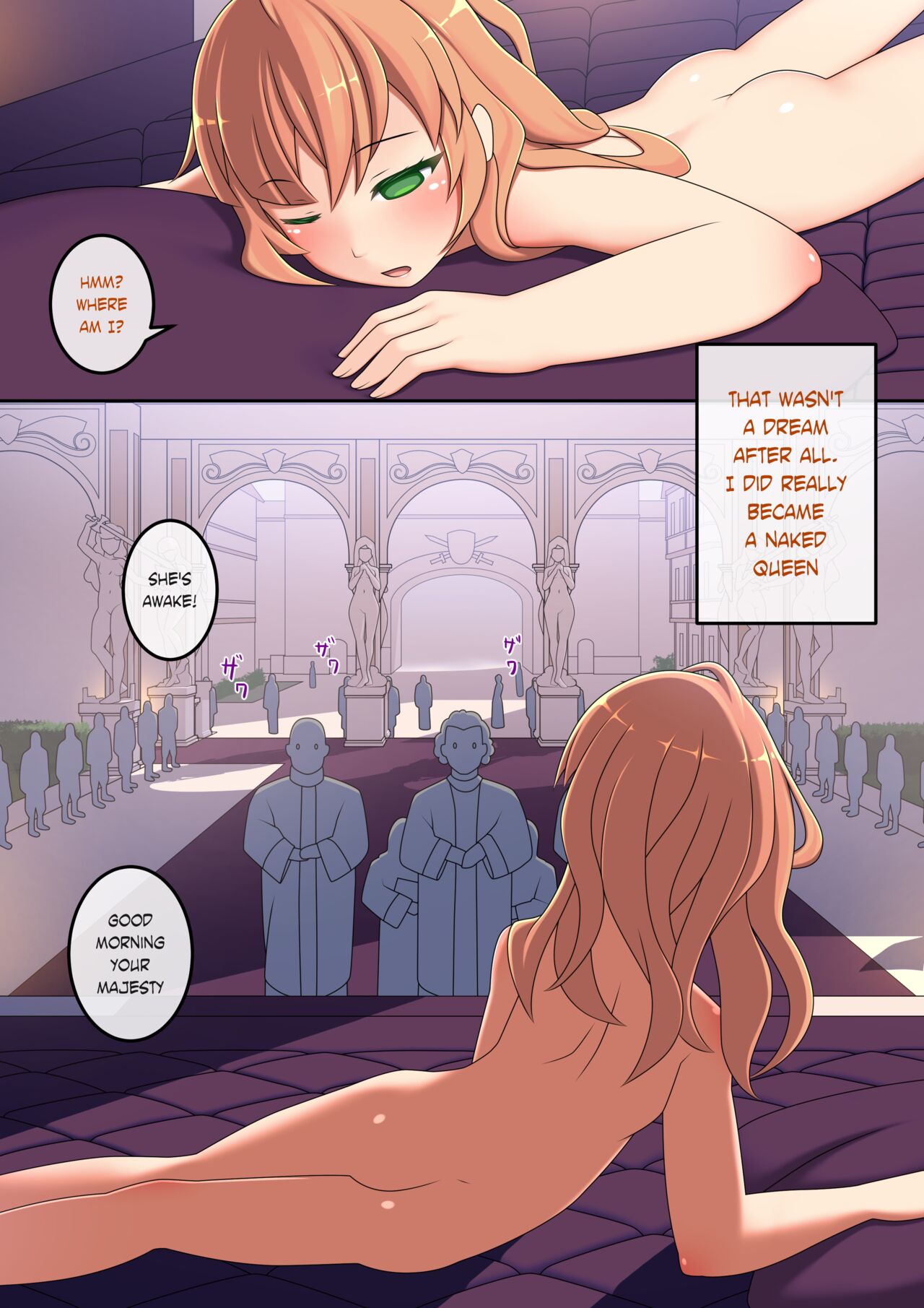 Roshutsu Shou Joou Felise VII no Aika 2 - Shinjuu Girei Hen | Lament of Felise VII, The Naked Queen 2 - Obedience Ceremony page 2 full
