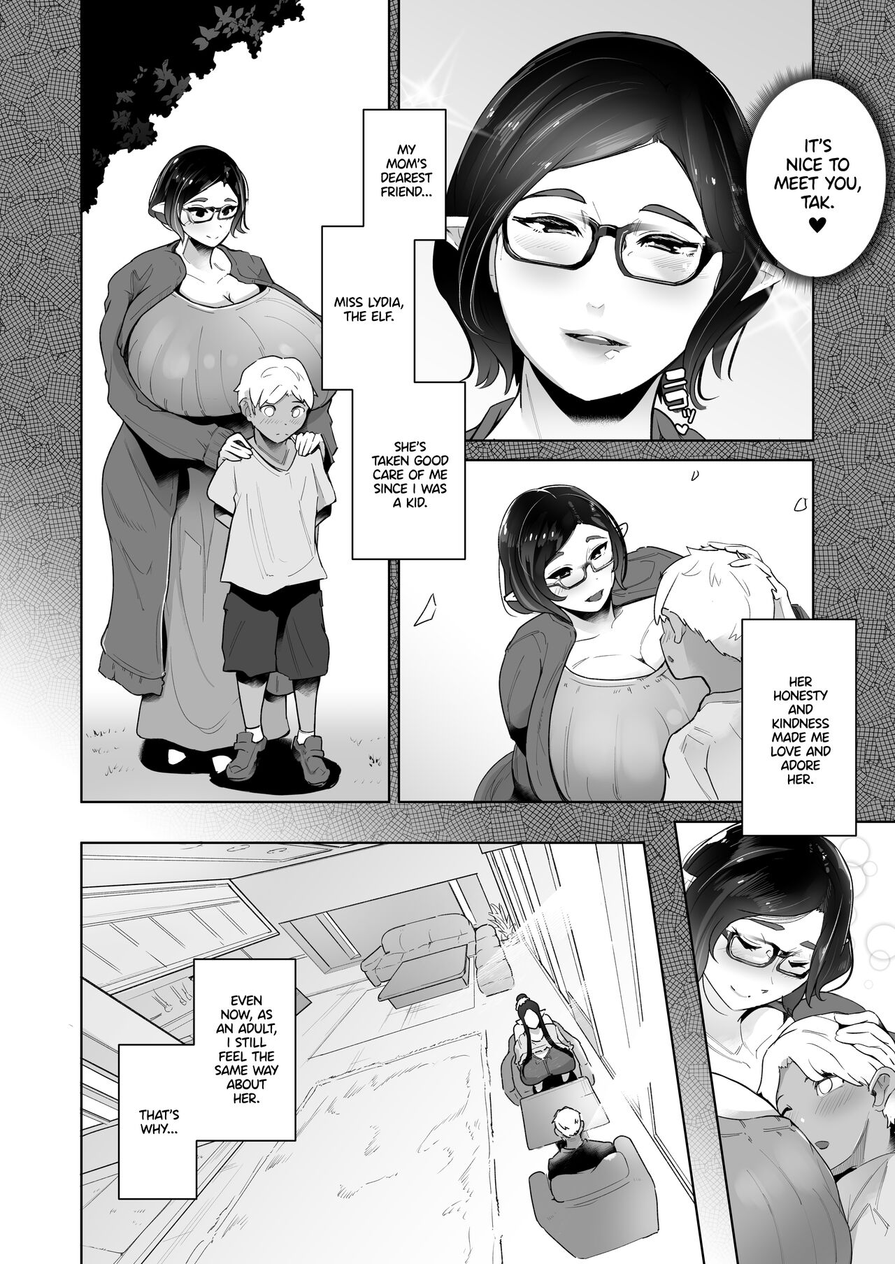 The Hot and Pervy Promise I Made to My Plump and Busty Elf Auntie page 5 full