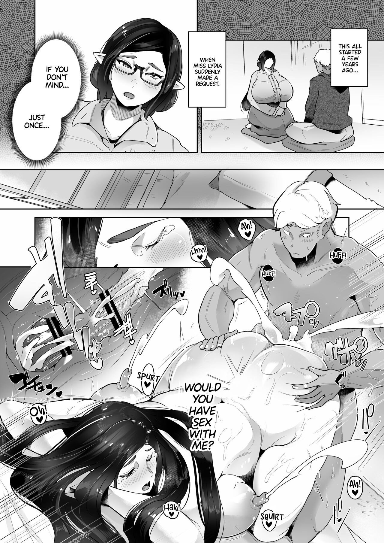 The Hot and Pervy Promise I Made to My Plump and Busty Elf Auntie page 7 full