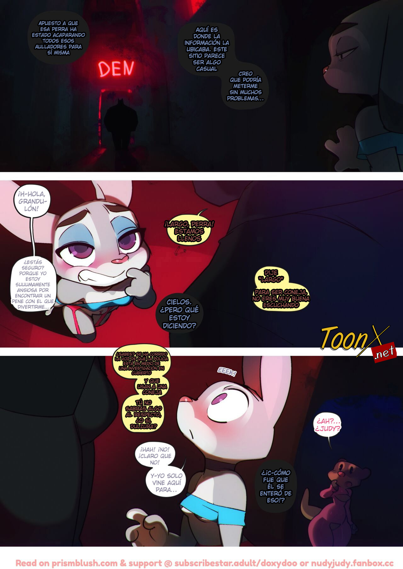 Rock Bottom Girls page 9 full