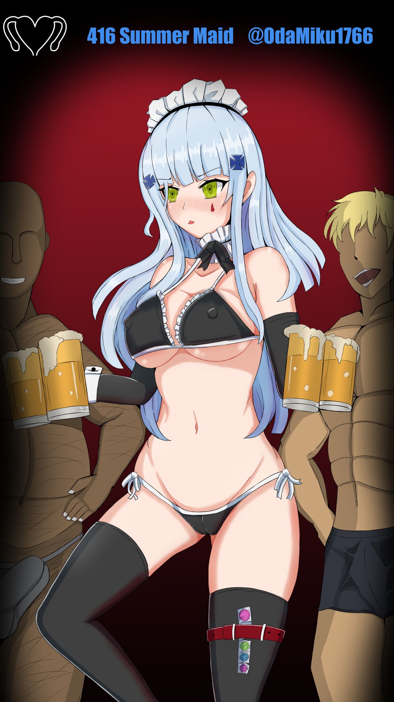 HK416 Summer Maid page 1 full