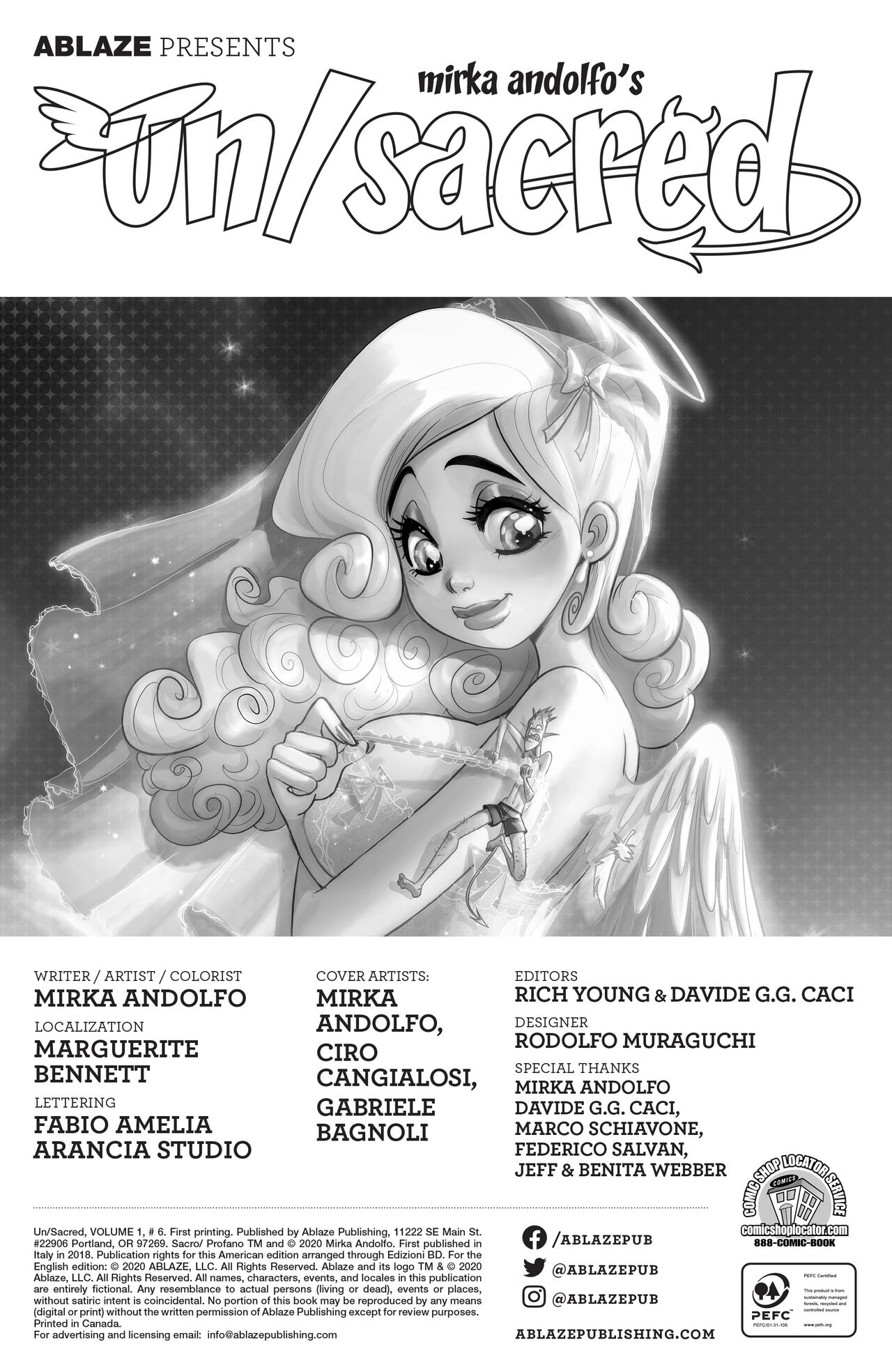 Un/Sacred by Mirka Andolfo Issue 6 of 7 page 2 full