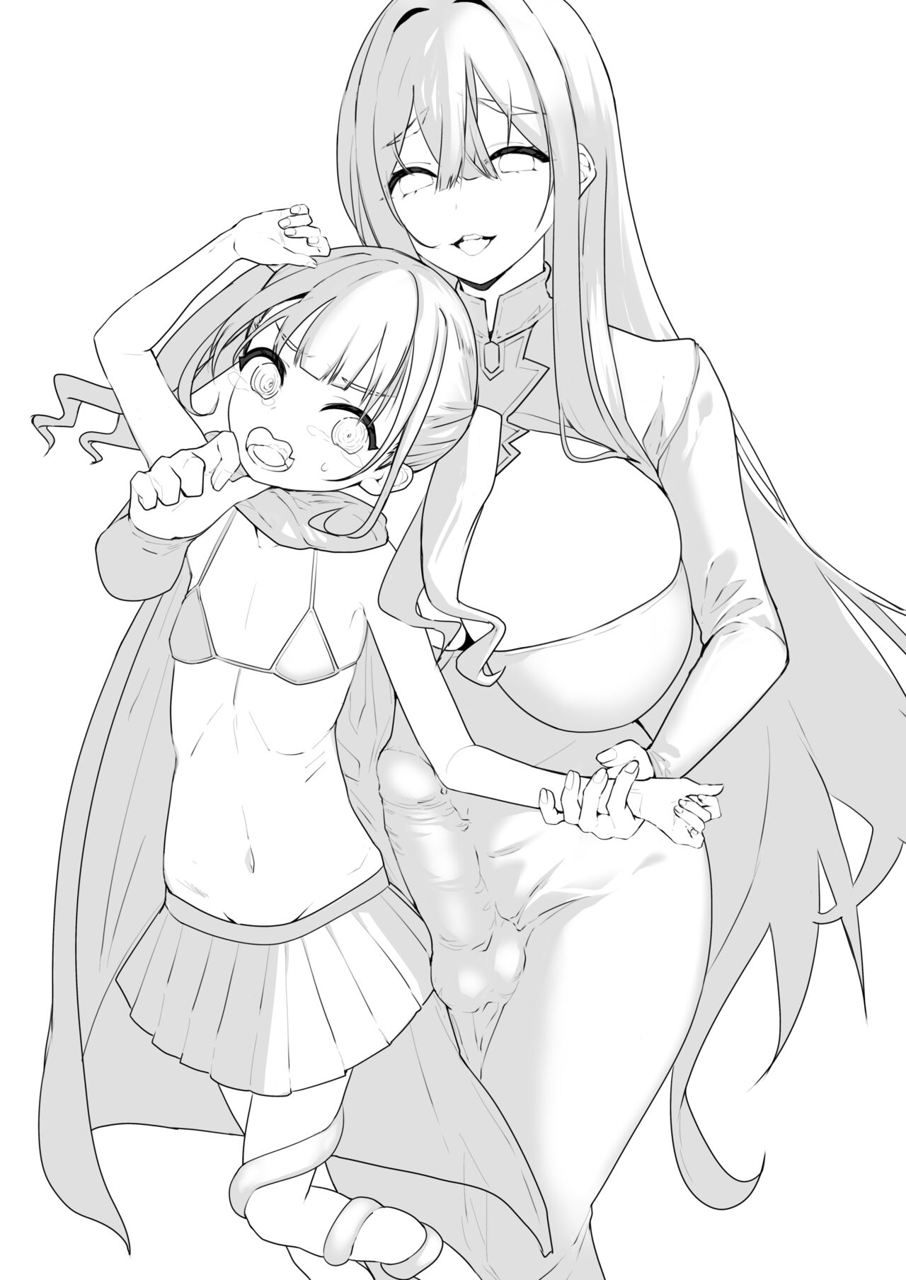 Tsuihou sa reta futanari mahoutsukai ga mesugaki yuusha o rikai-ra seru hanashi page 2 full