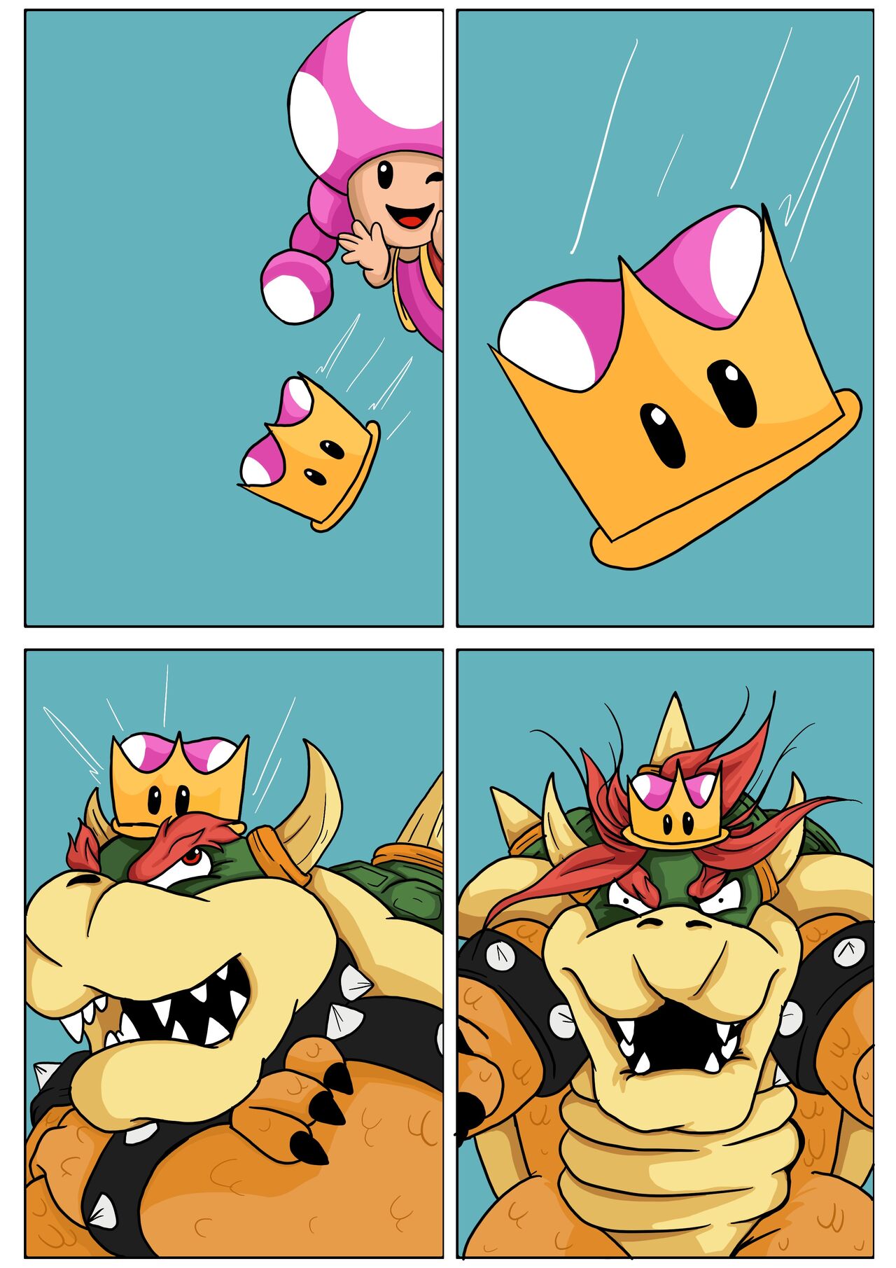 Bowsette page 1 full