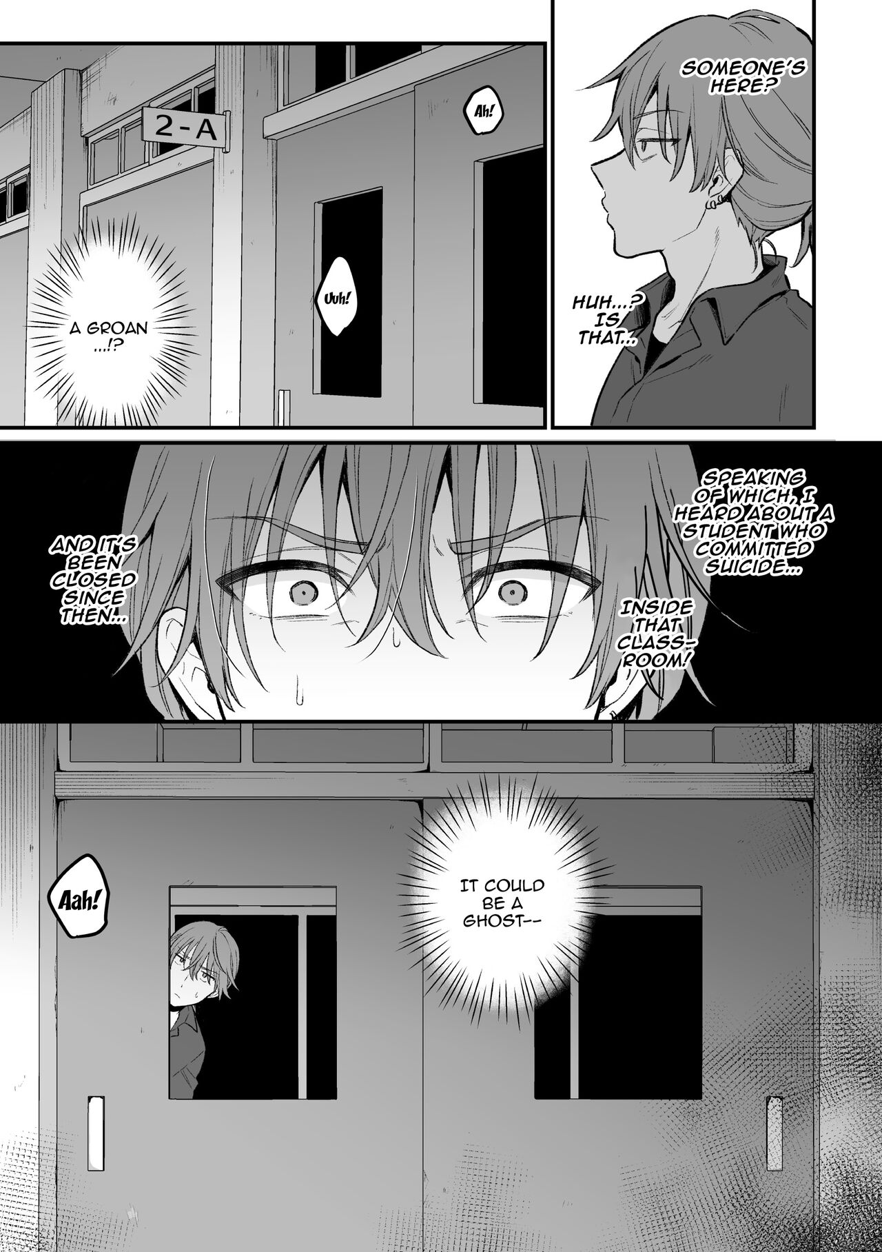 Inrei Taiken Ch. 5 ~Iwakutsuki Kyoushitsu de Ananie ni Fukeru Hentai Kyoushi no Hanashi~ | Sexual Paranormal Experience ~The Story About The Teacher Who Masturbates With Anal In A Classroom With a History~ page 8 full