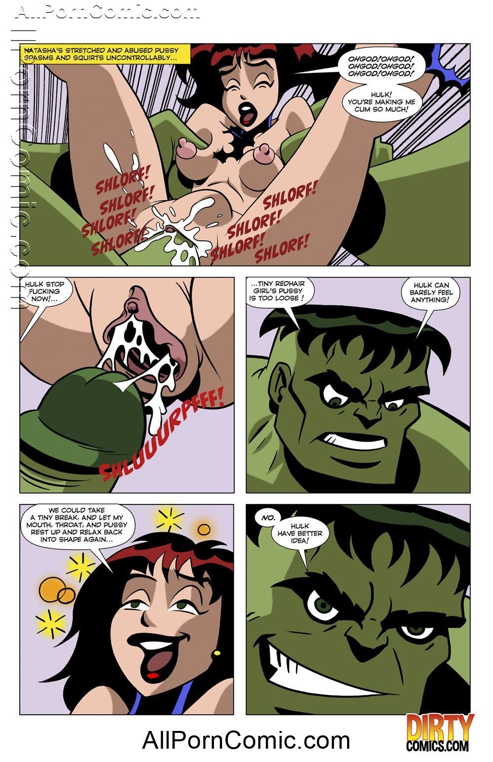 XXX Avengers page 8 full