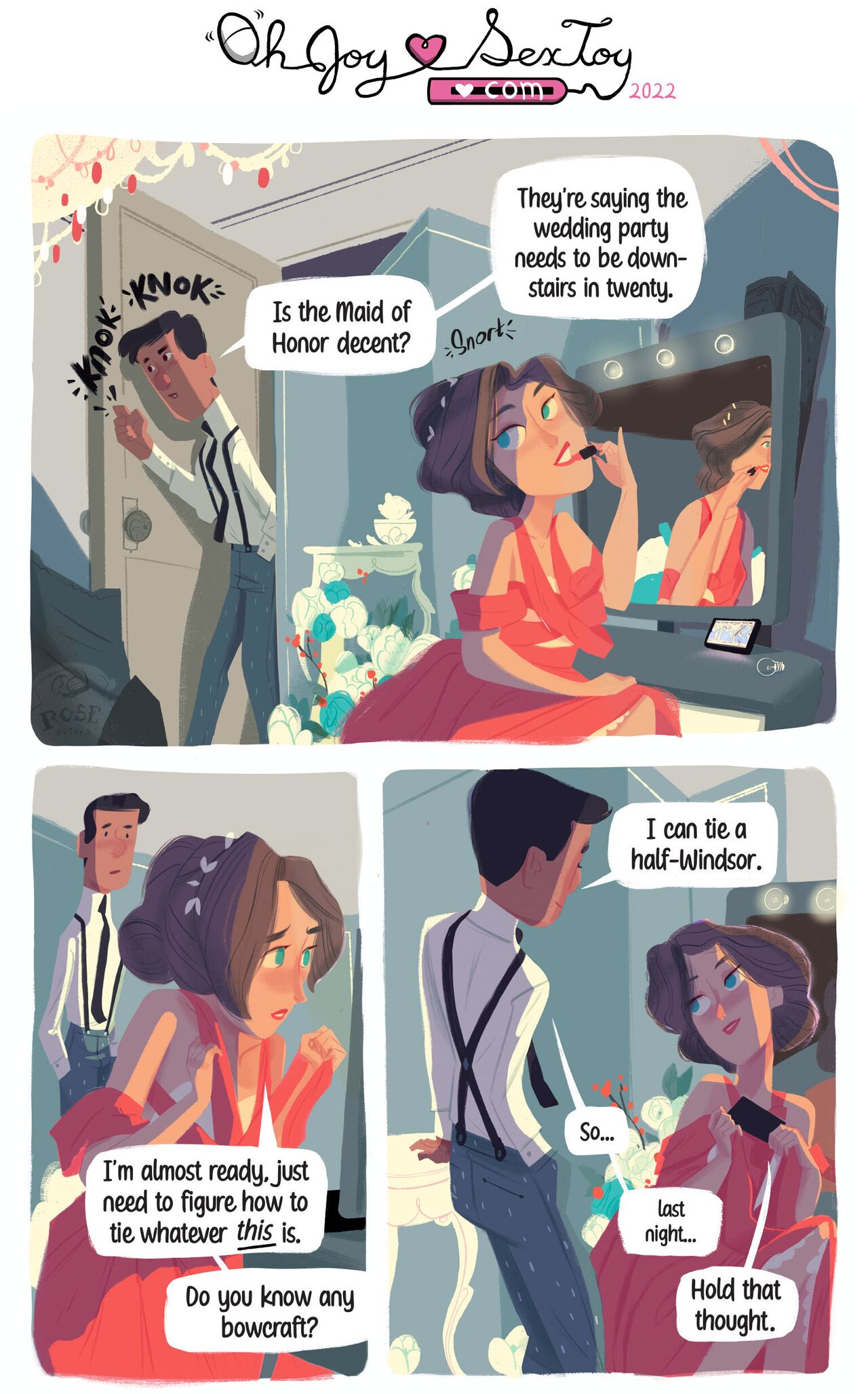Now Or Knot page 1 full