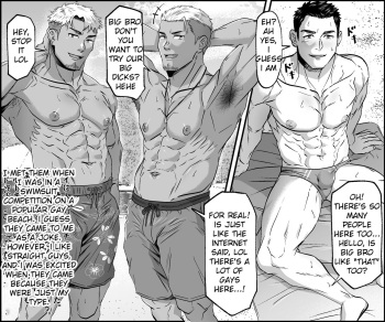 A story about having sex with straight guys on the beach cover