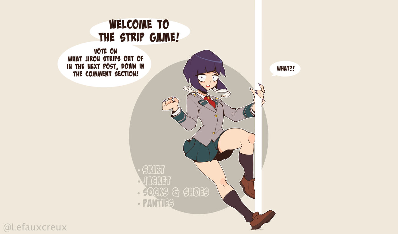 Kyoka Jiro Strip Game page 8 full