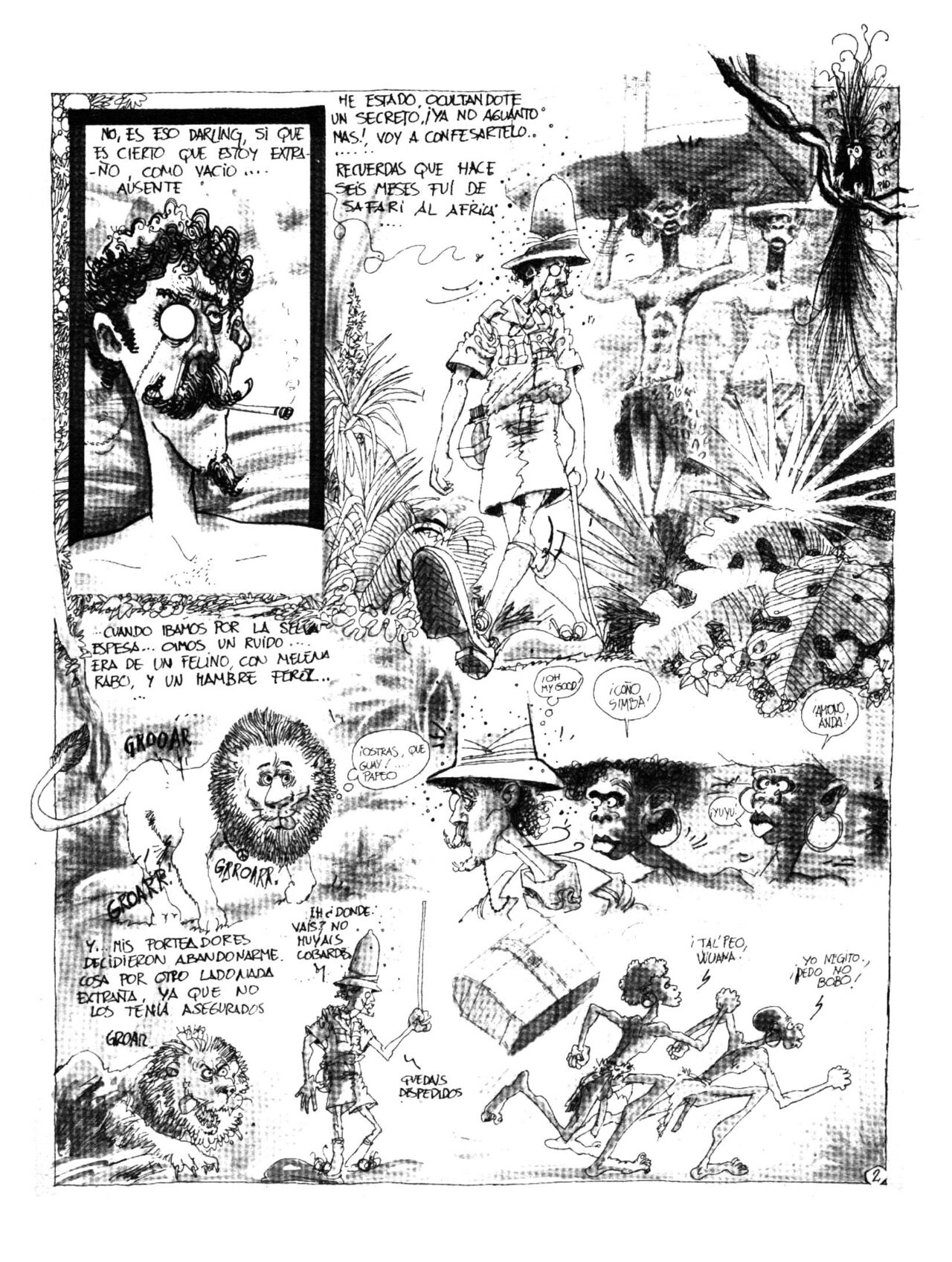 Colección El Cuervo N°8 - "Menage a trois" page 7 full