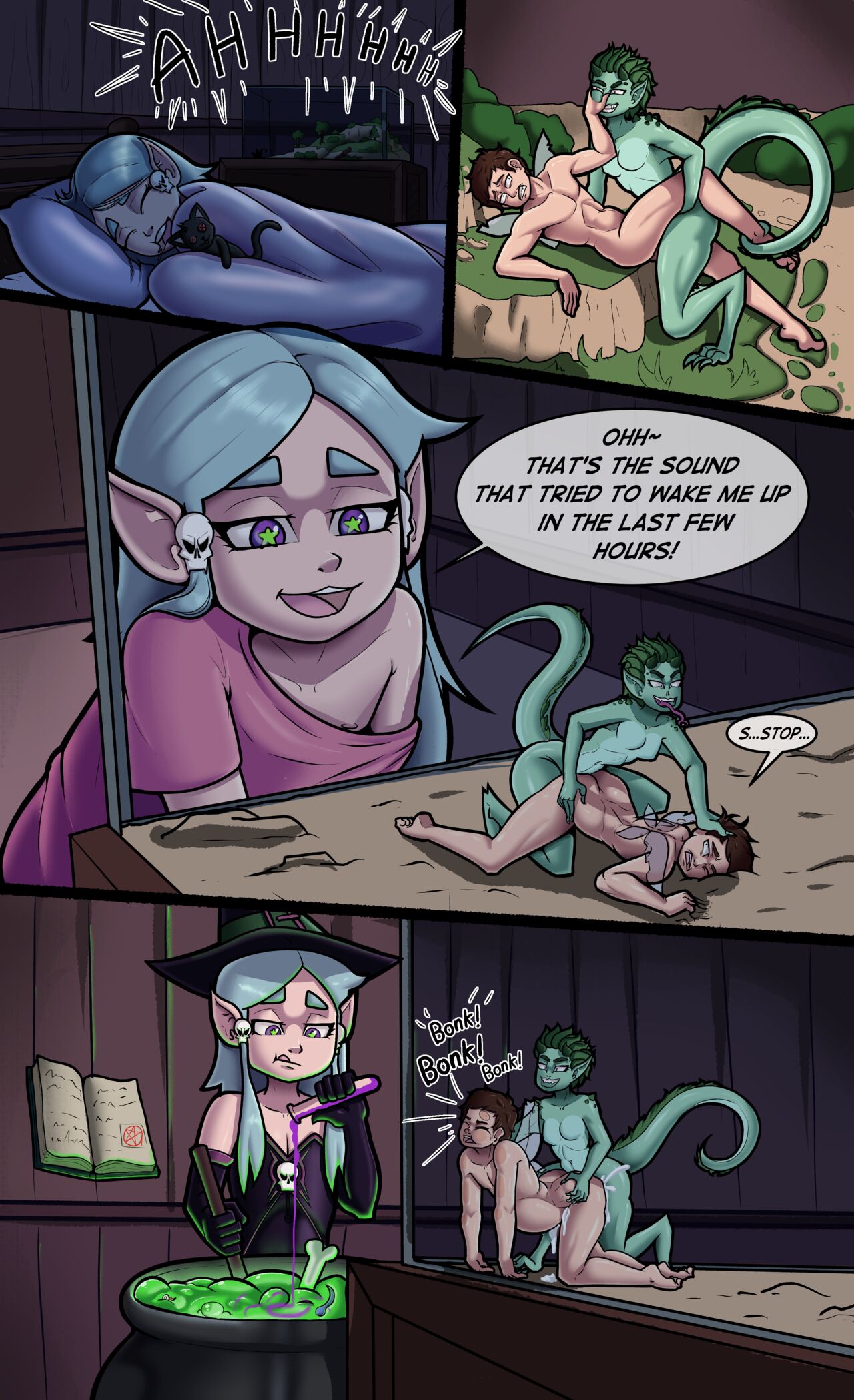 Witch Loli commission page 2 full