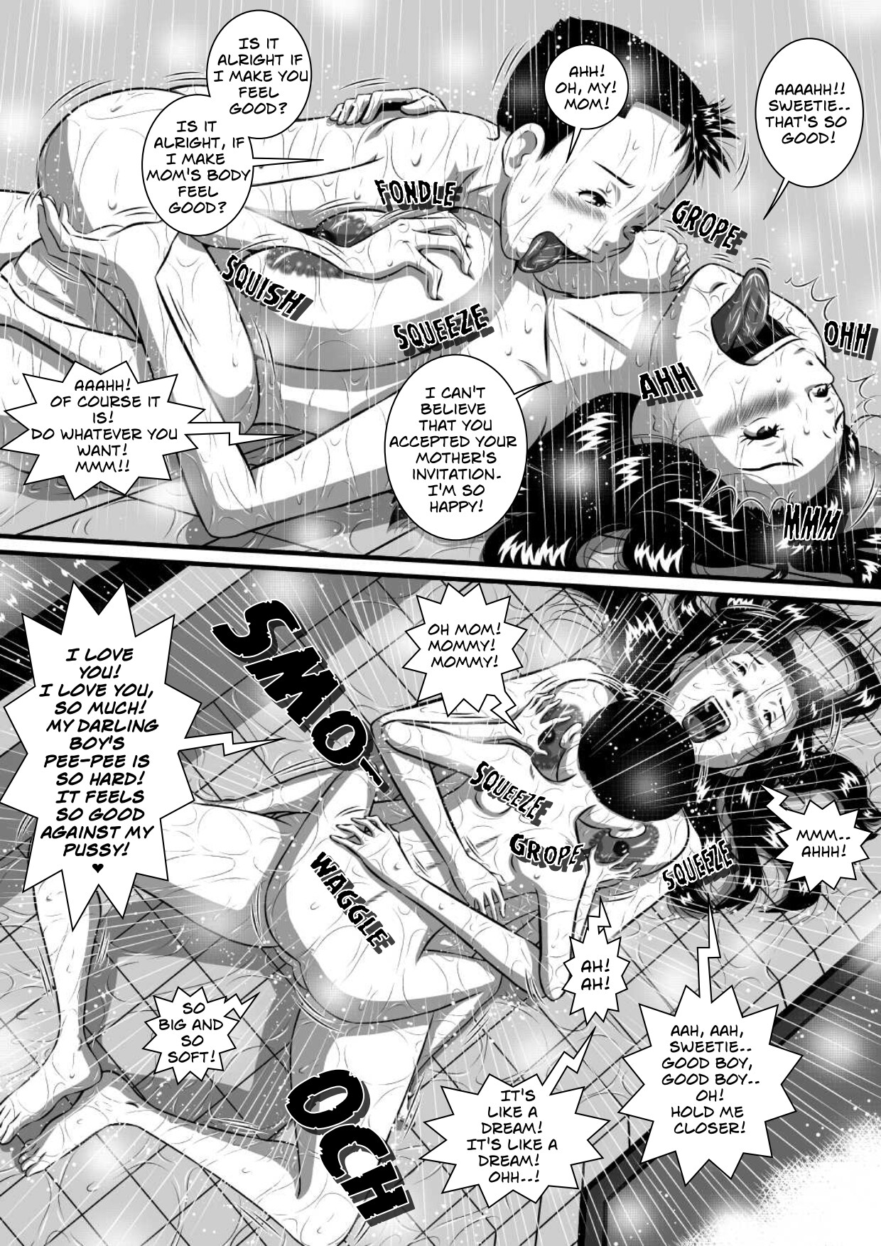 Mama no Karada wa Boku no Mono! Papa ni Kakurete Sex Zanmai! | Mom's Body Is Mine - Mother And Son Incest Sex Behind Dad's Back page 8 full
