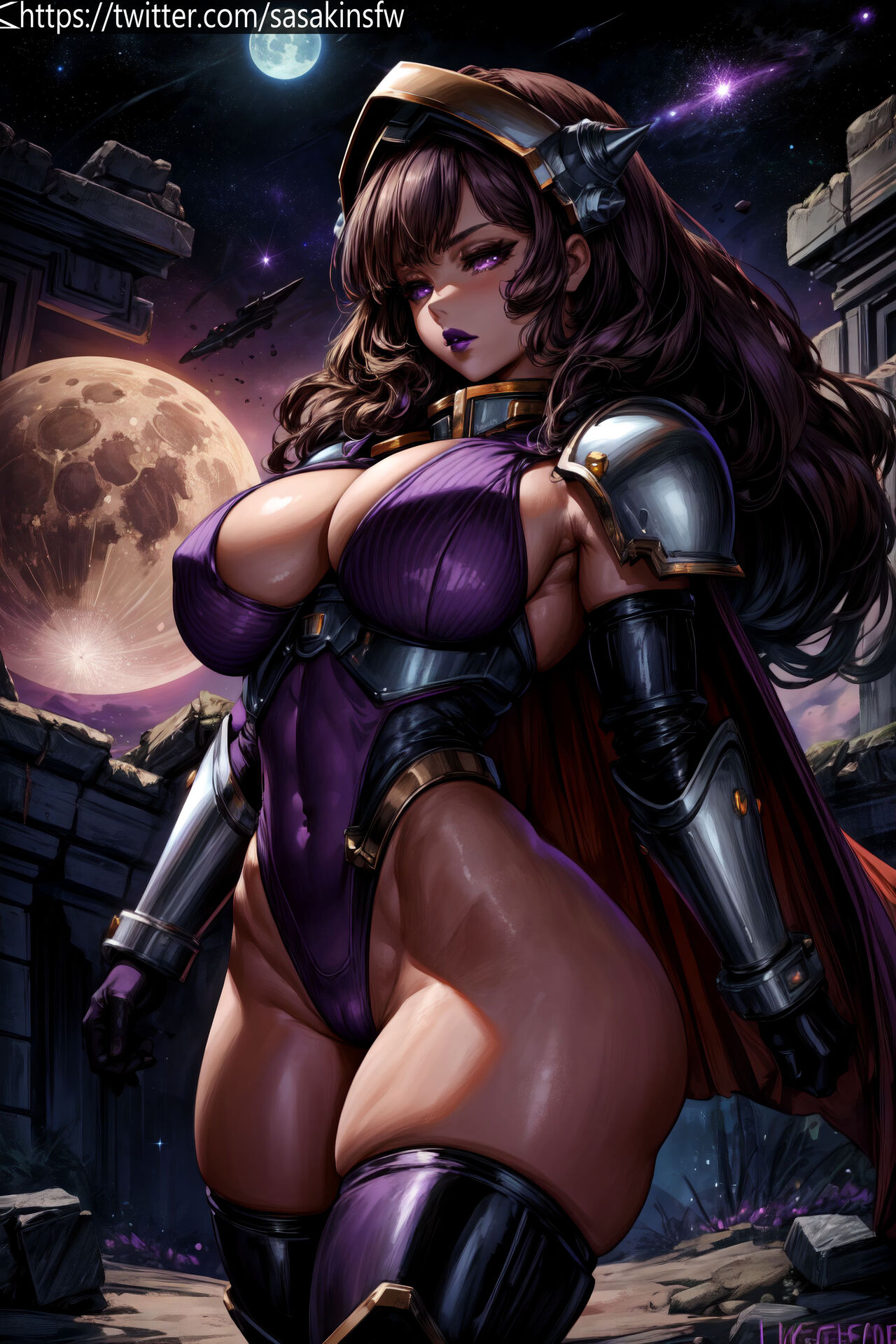 Space Heavy girl page 3 full