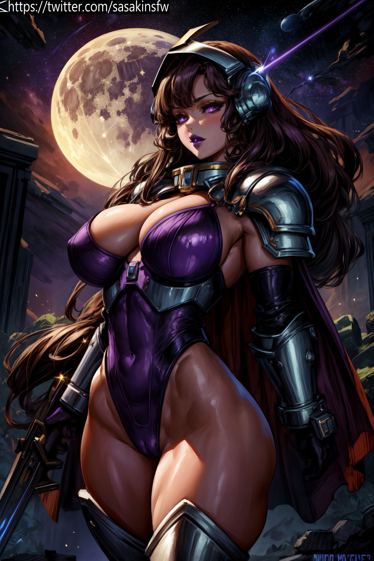 Space Heavy girl page 8 full