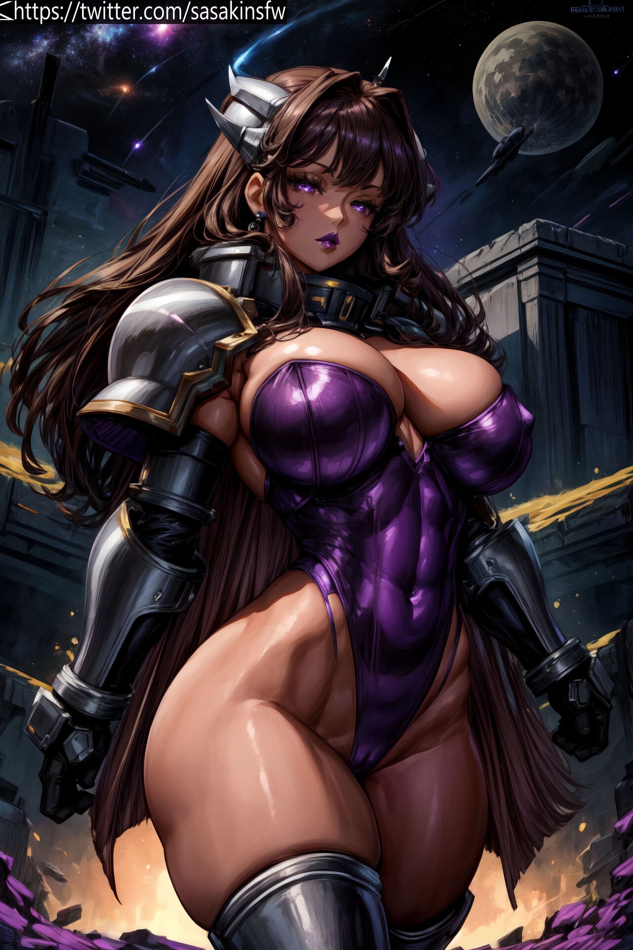 Space Heavy girl page 9 full