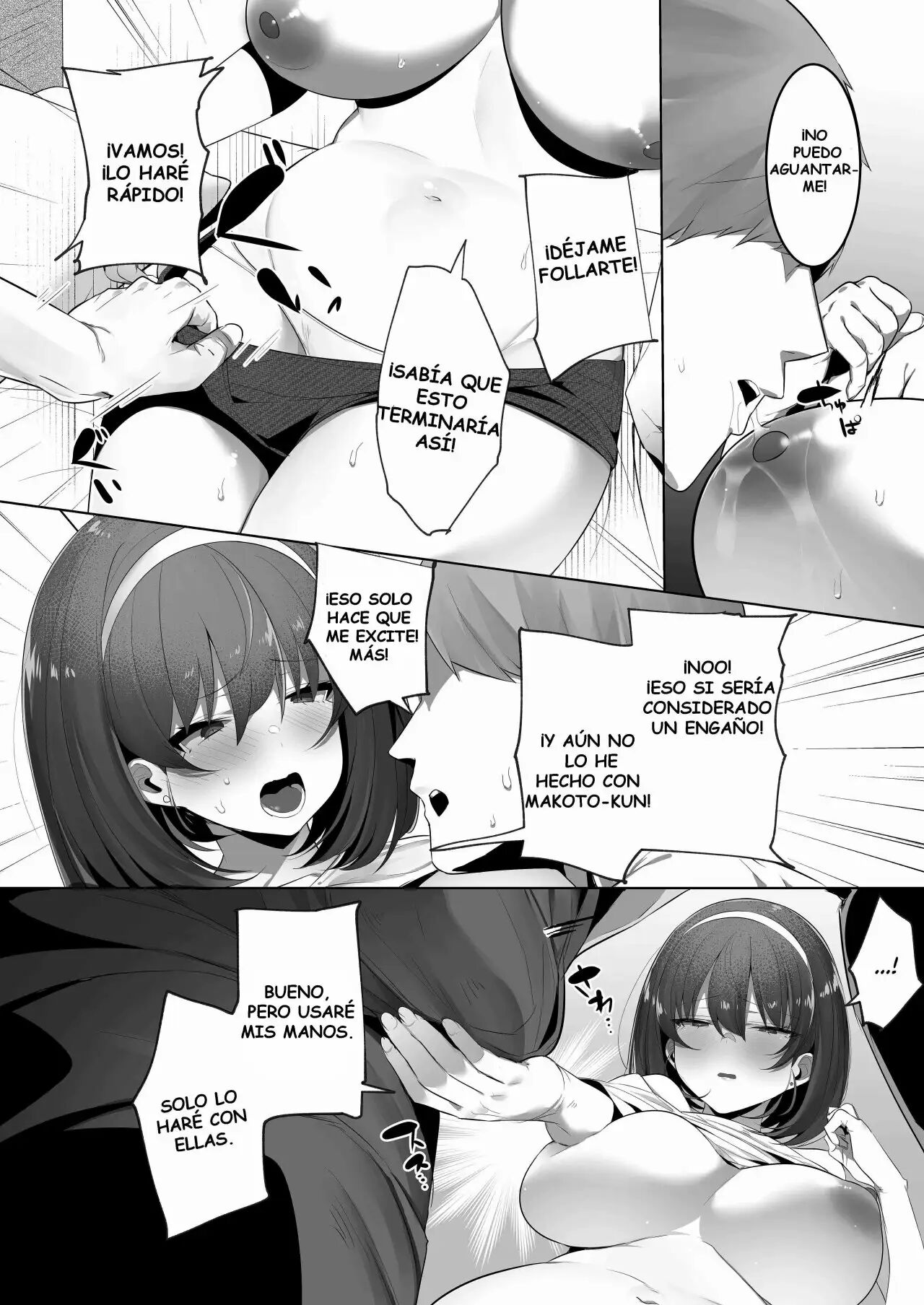 Kareshi Mochi no Kyonyuu Osananajimi o NTR Nakadashi Suru Hon page 9 full