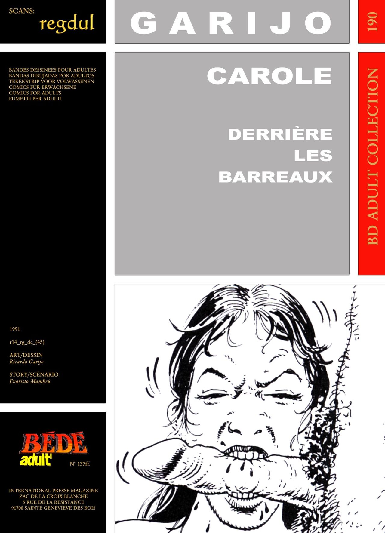 Carole 1 - Derrière les barreaux page 1 full