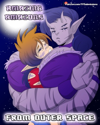 Amazing Amazons from Space TG cover