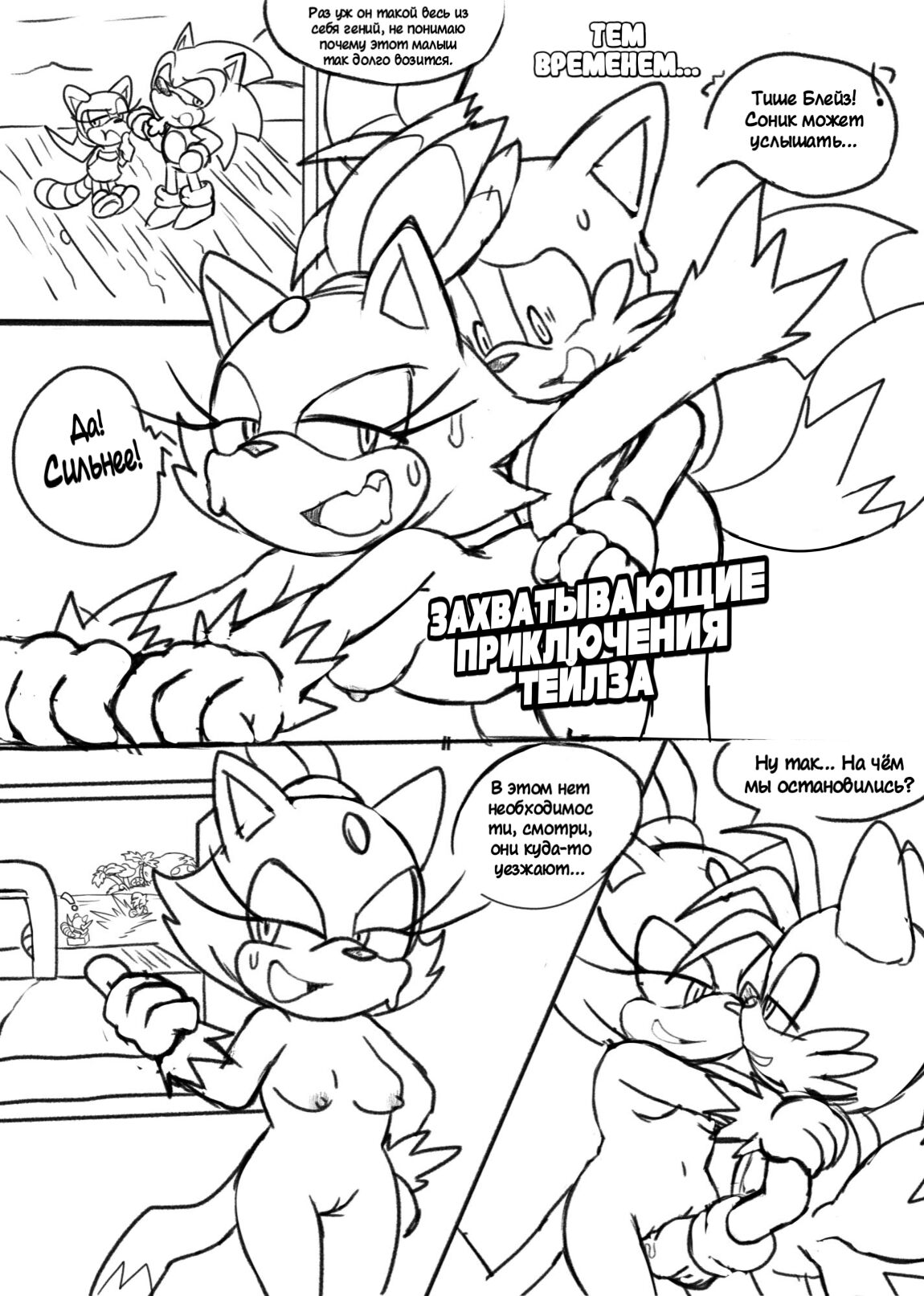 Sonic &amp; Marine: New Venture page 8 full