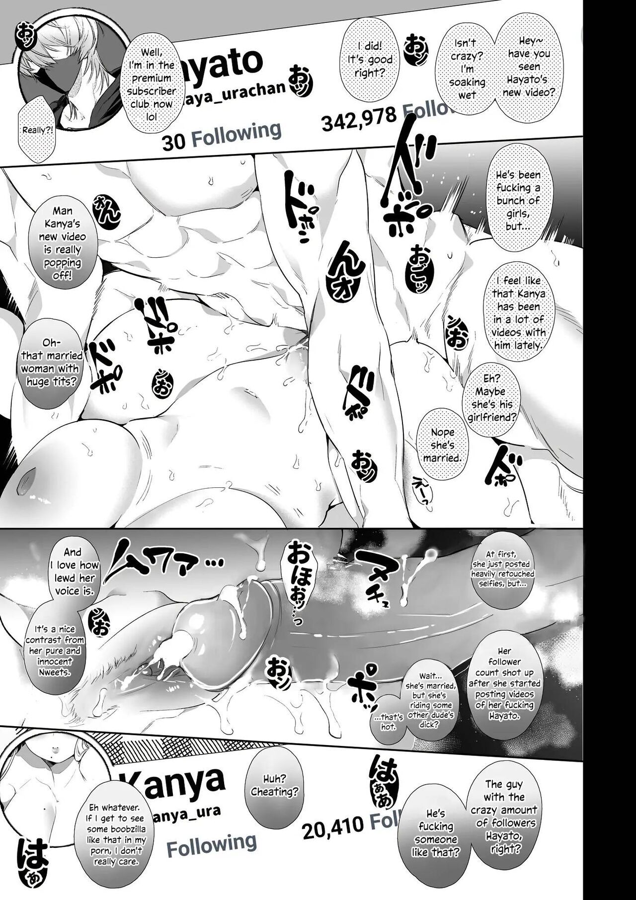 Kana-san NTR ~ Degradation of a Housewife by a Guy in an Alter Account ~ page 2 full