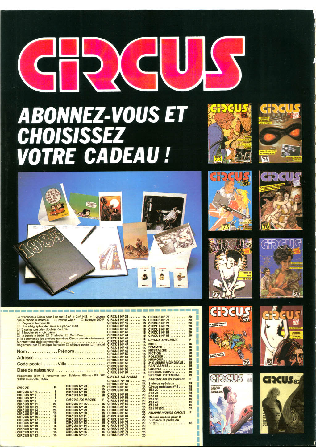 Circus Hors Serie 11 - Spécial Putes page 2 full