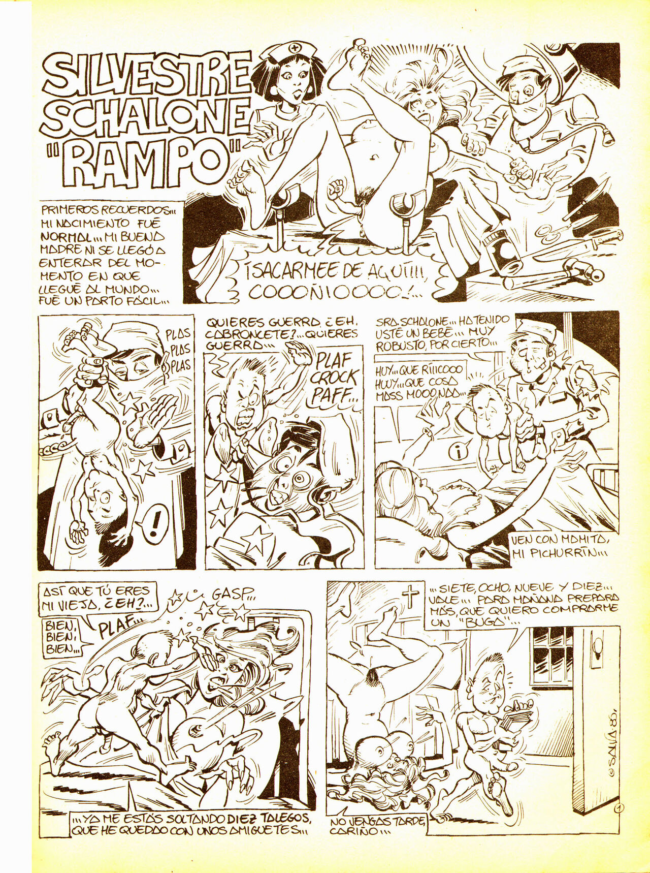 Colección El Cuervo N°5 - Silvestre Schalone "Rampo" page 5 full