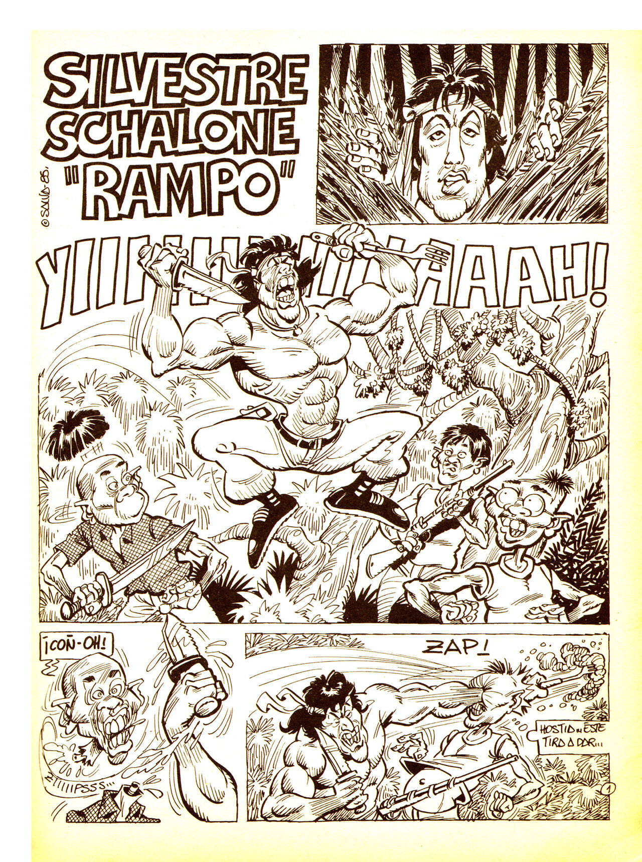 Colección El Cuervo N°5 - Silvestre Schalone "Rampo" page 9 full