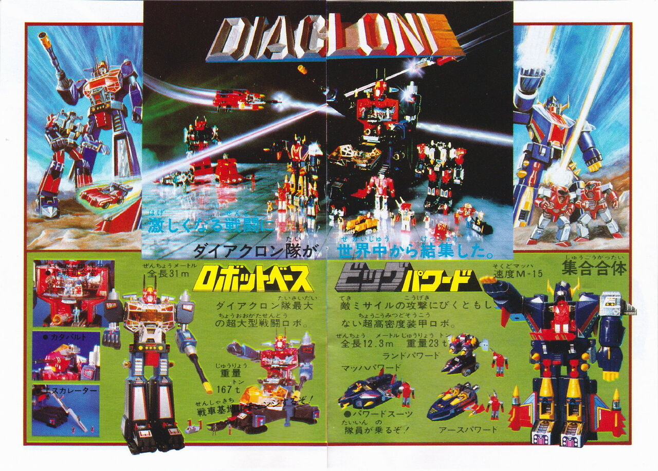 Diaclone 1982年玩具宣传册上 page 6 full