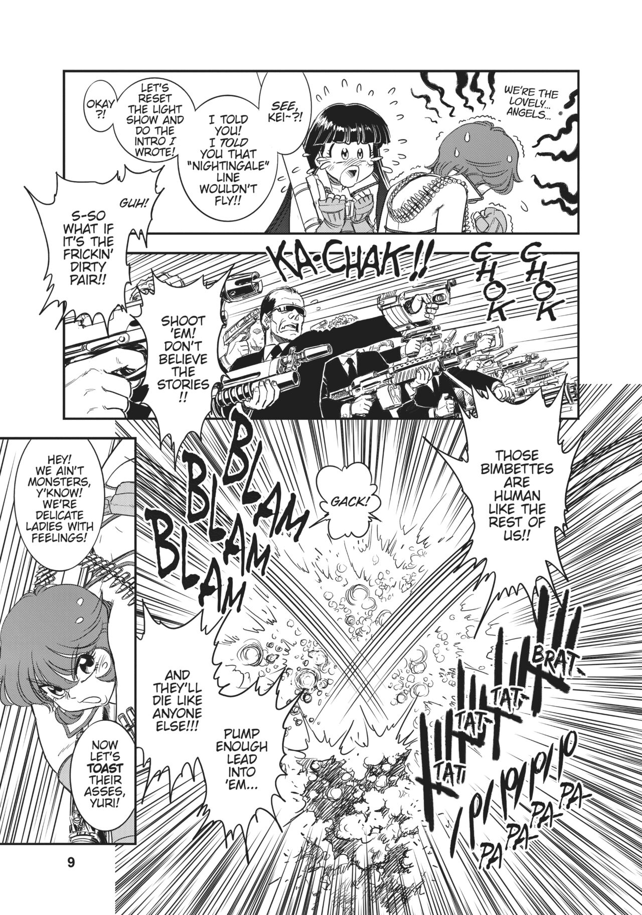Dirty Pair page 9 full