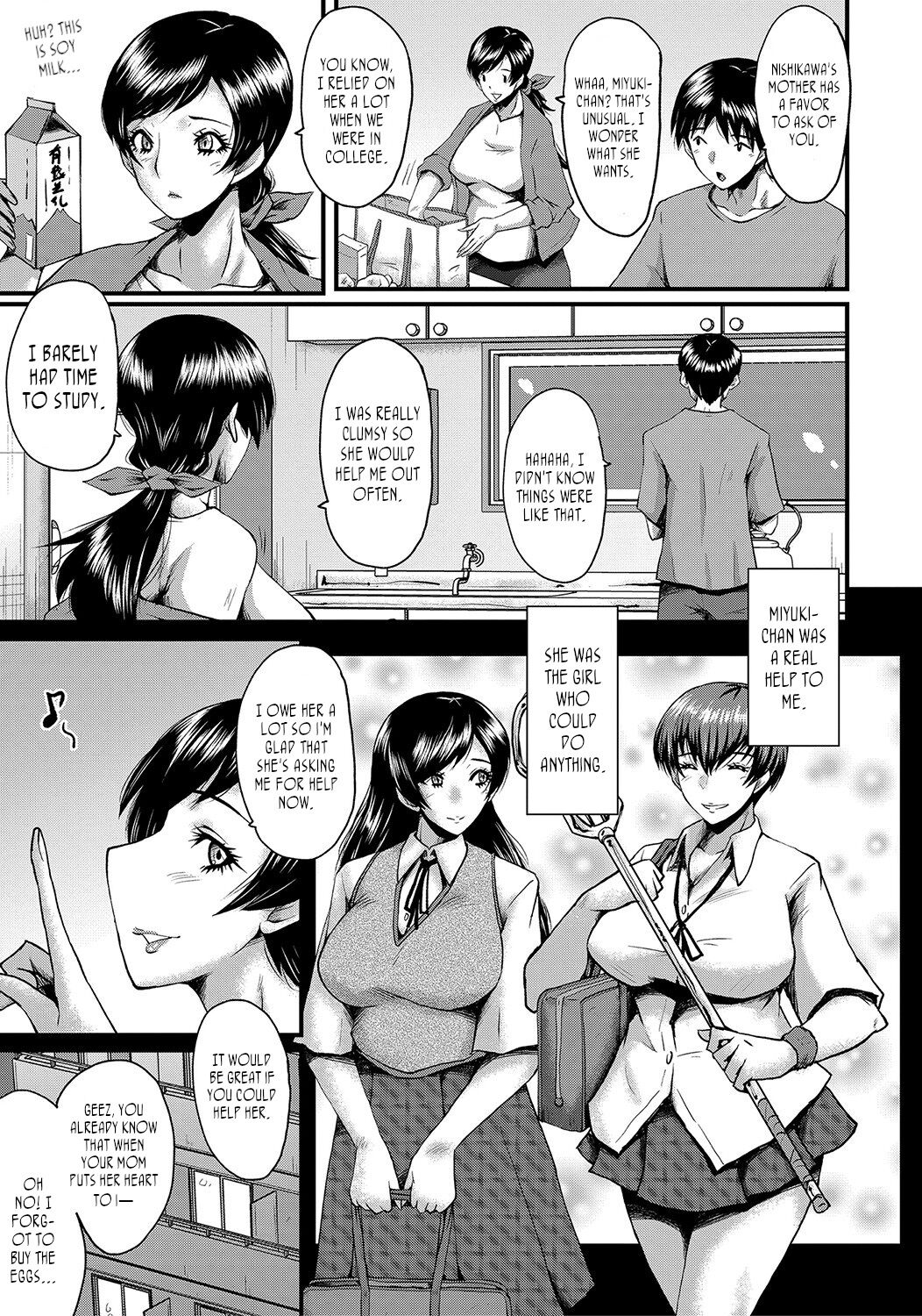 Tomodachi, Osananajimi mo Kaa-san mo Netorareru, Sono 3 | My friend stole away both my childhood friend and my mother, Part 3 page 5 full