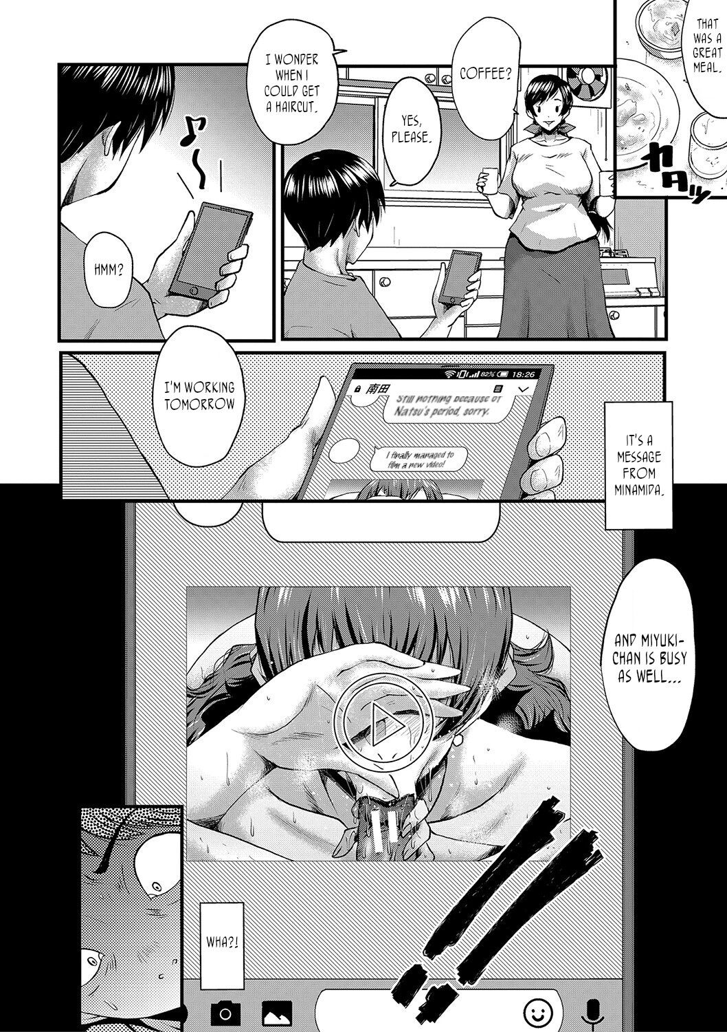 Tomodachi, Osananajimi mo Kaa-san mo Netorareru, Sono 3 | My friend stole away both my childhood friend and my mother, Part 3 page 6 full