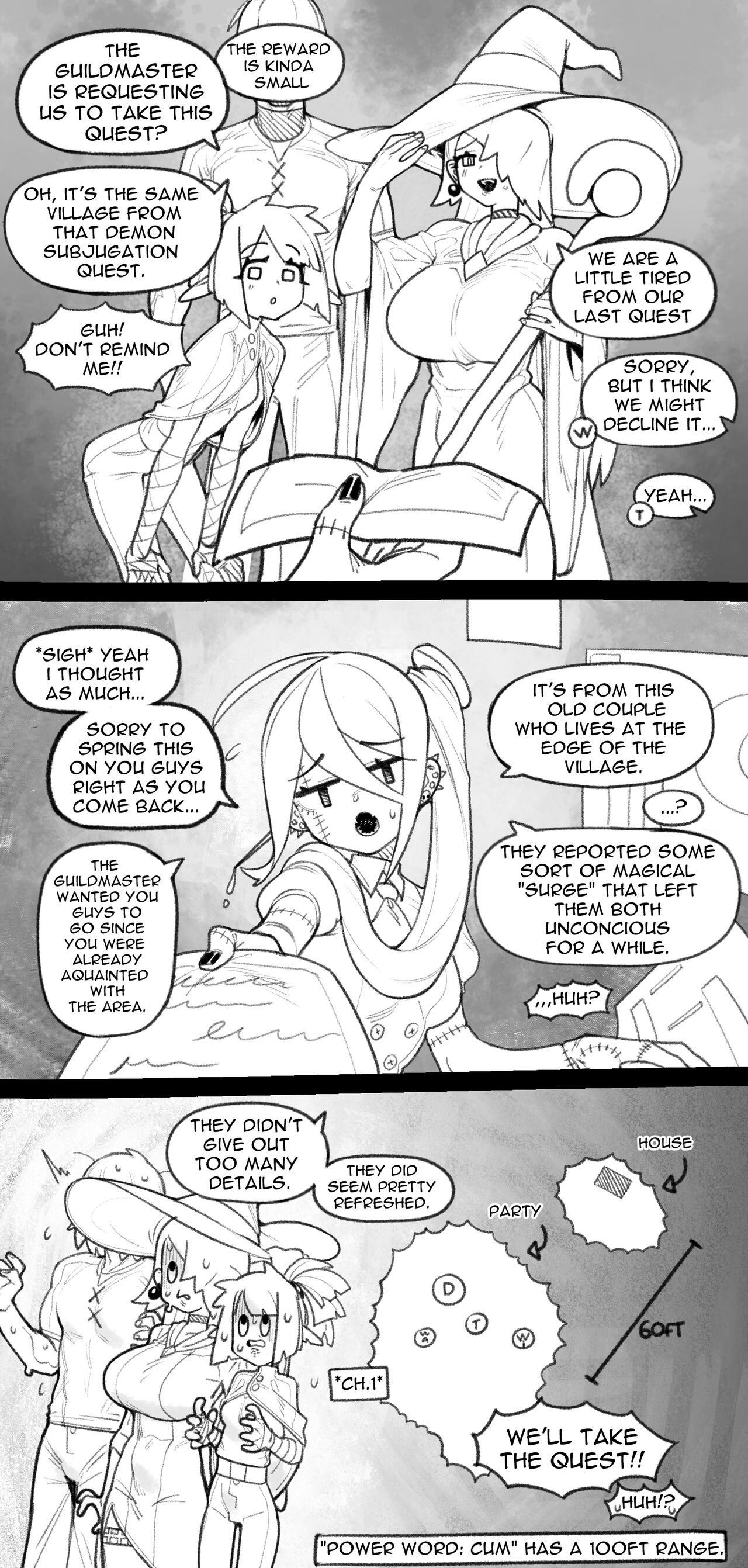 A wizard who can cast a forbidden spell #1-4 page 4 full