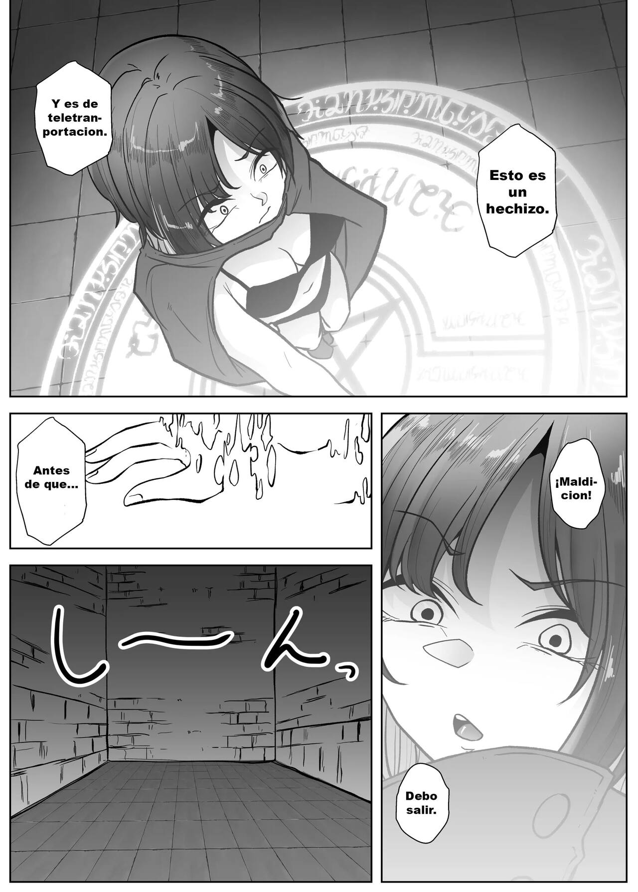 Machuu no Meikyuu Mugen Shoukan no Worm - A Labyrinth with monster bugs 1st STAGE page 4 full