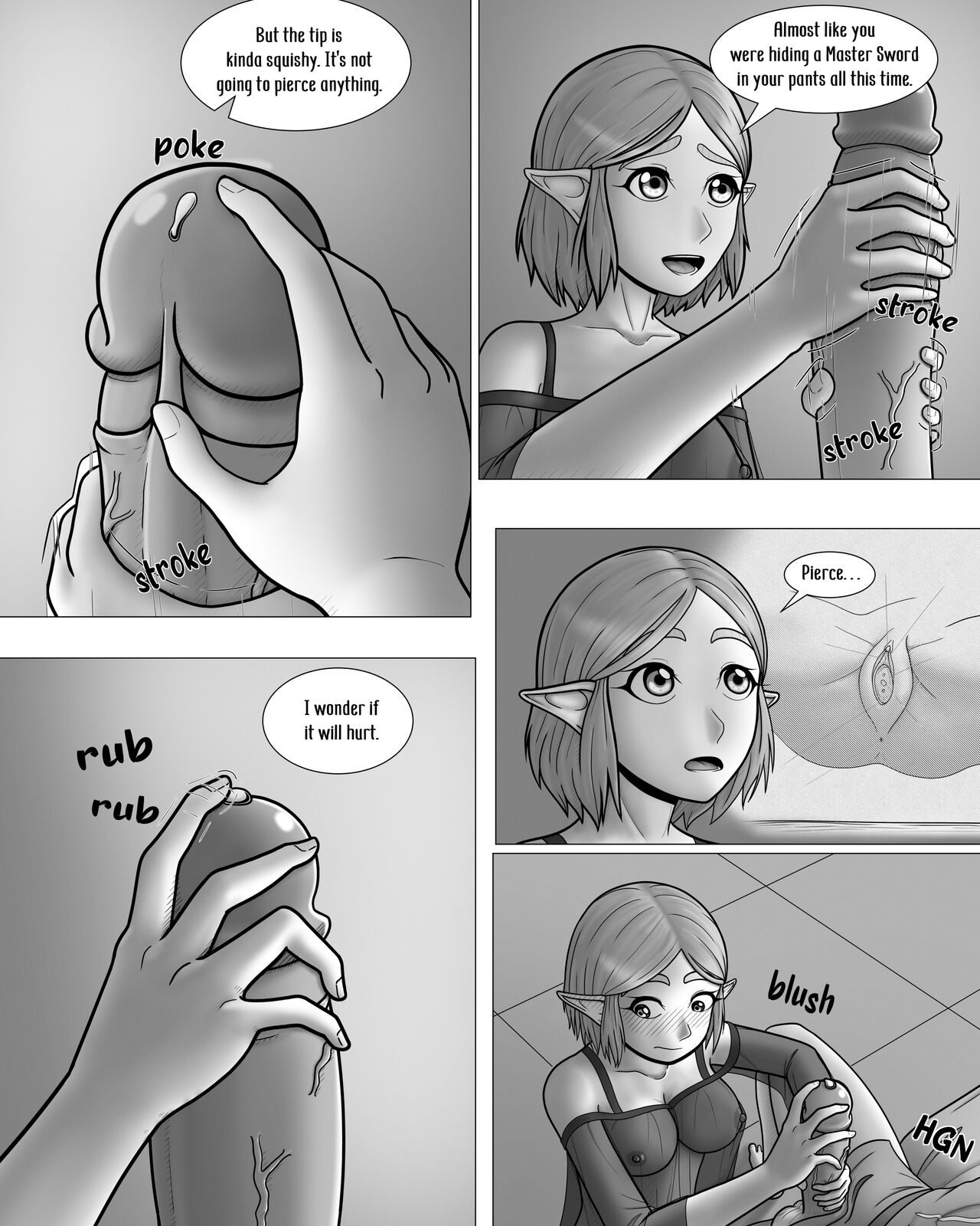 The Legend of Zelda: A Night with the Princess page 10 full