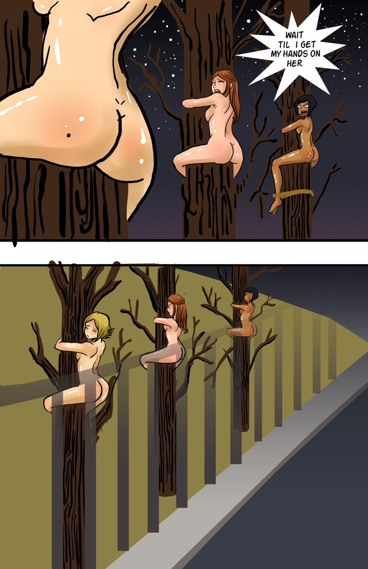 The Naked Peaches Comic: Vampirella page 8 full