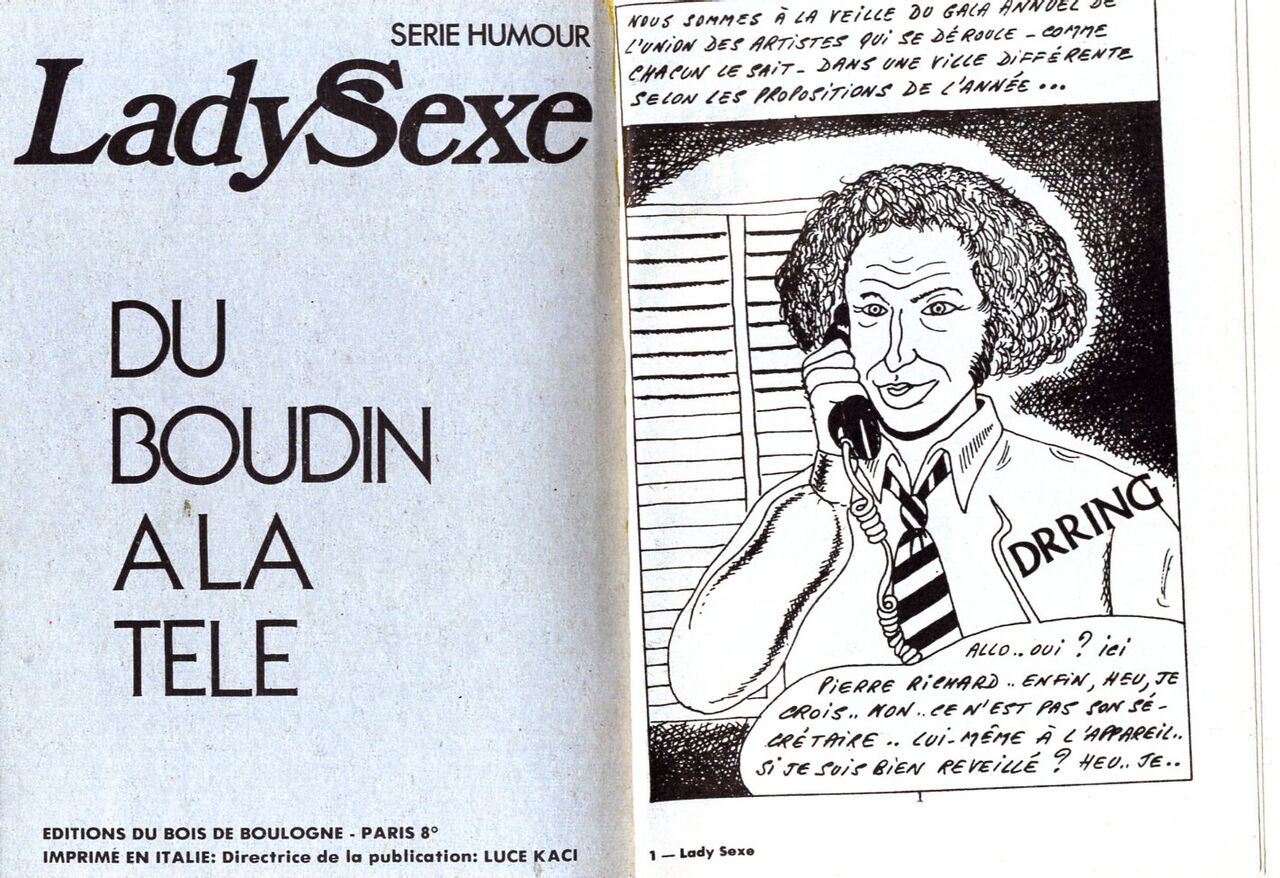 PFA - Lady sexe #01 Du boudin à la télé page 2 full