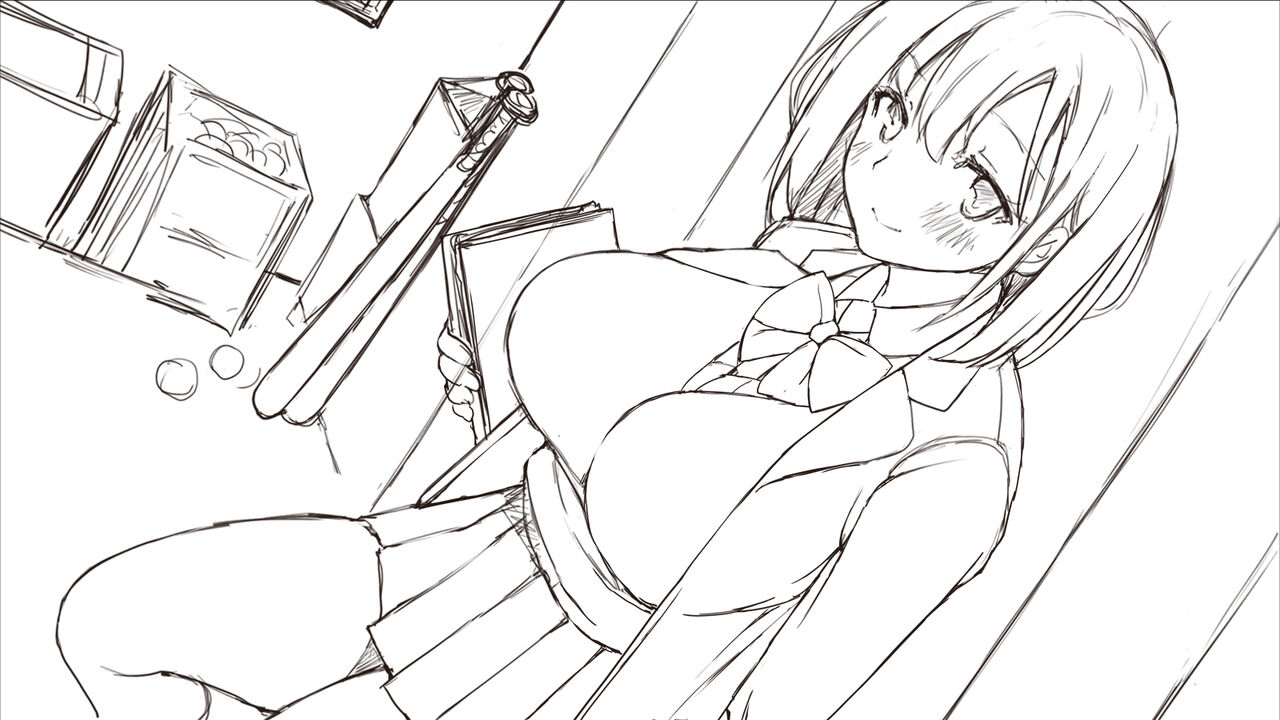 Watashi To Kareshi To Aitsu No Jijou_Rough Sketch page 7 full