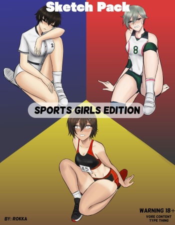 Sketch Pack Sports girls edition cover