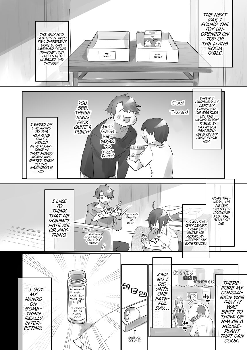 Jotaika shita Mama Machigaete Danshi Toile ni Haittara Hentai ni Tsukamatte Sex-chuu ni Hounyou suru no ga Suki ni Naru TS-ko no Hanashi page 3 full