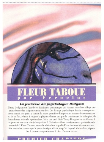 Ferocius - Forbidden flower - Fleur taboue cover