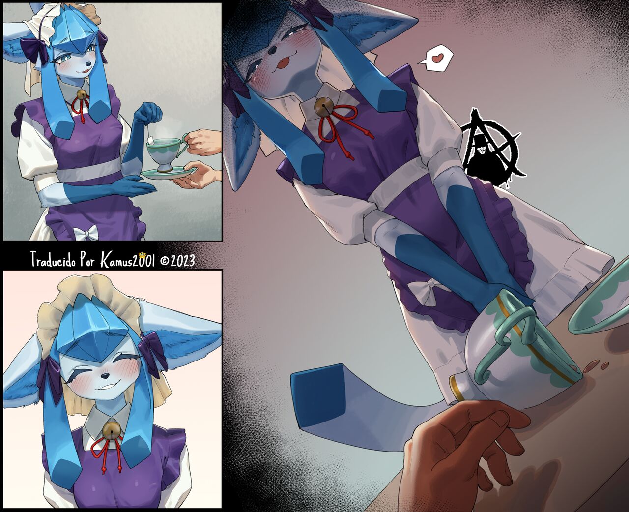 Maid Glaceon page 2 full