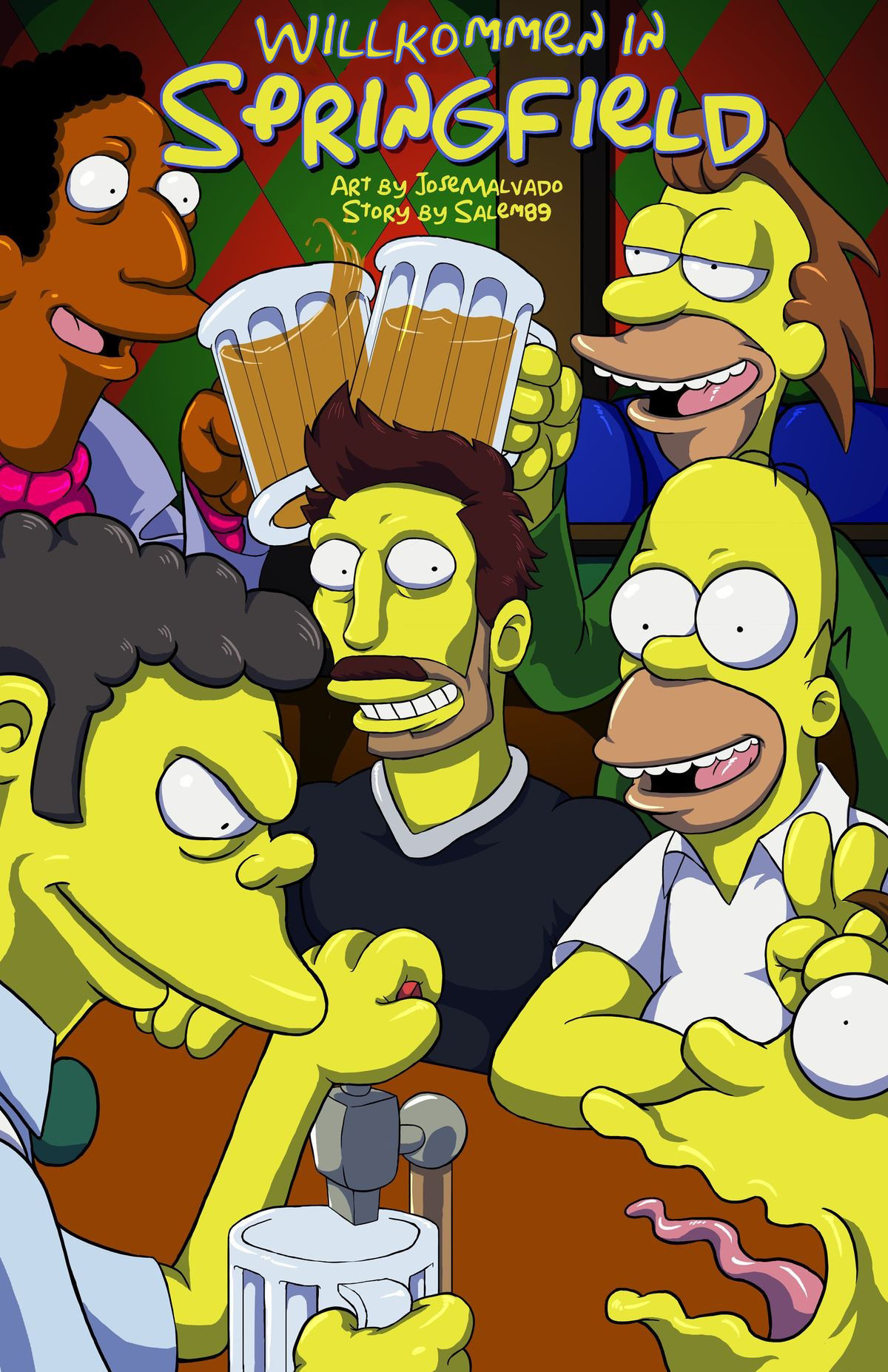 Arabatos - Darren's Adventure - The Simpsons page 2 full