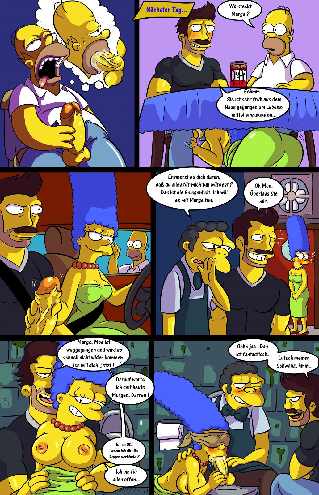 Arabatos - Darren's Adventure - The Simpsons page 8 full