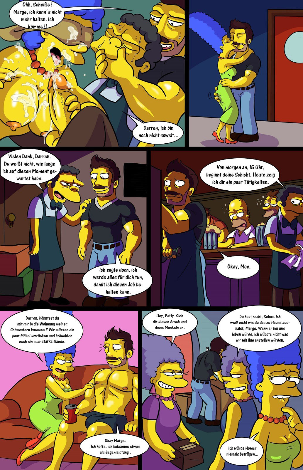 Arabatos - Darren's Adventure - The Simpsons page 9 full