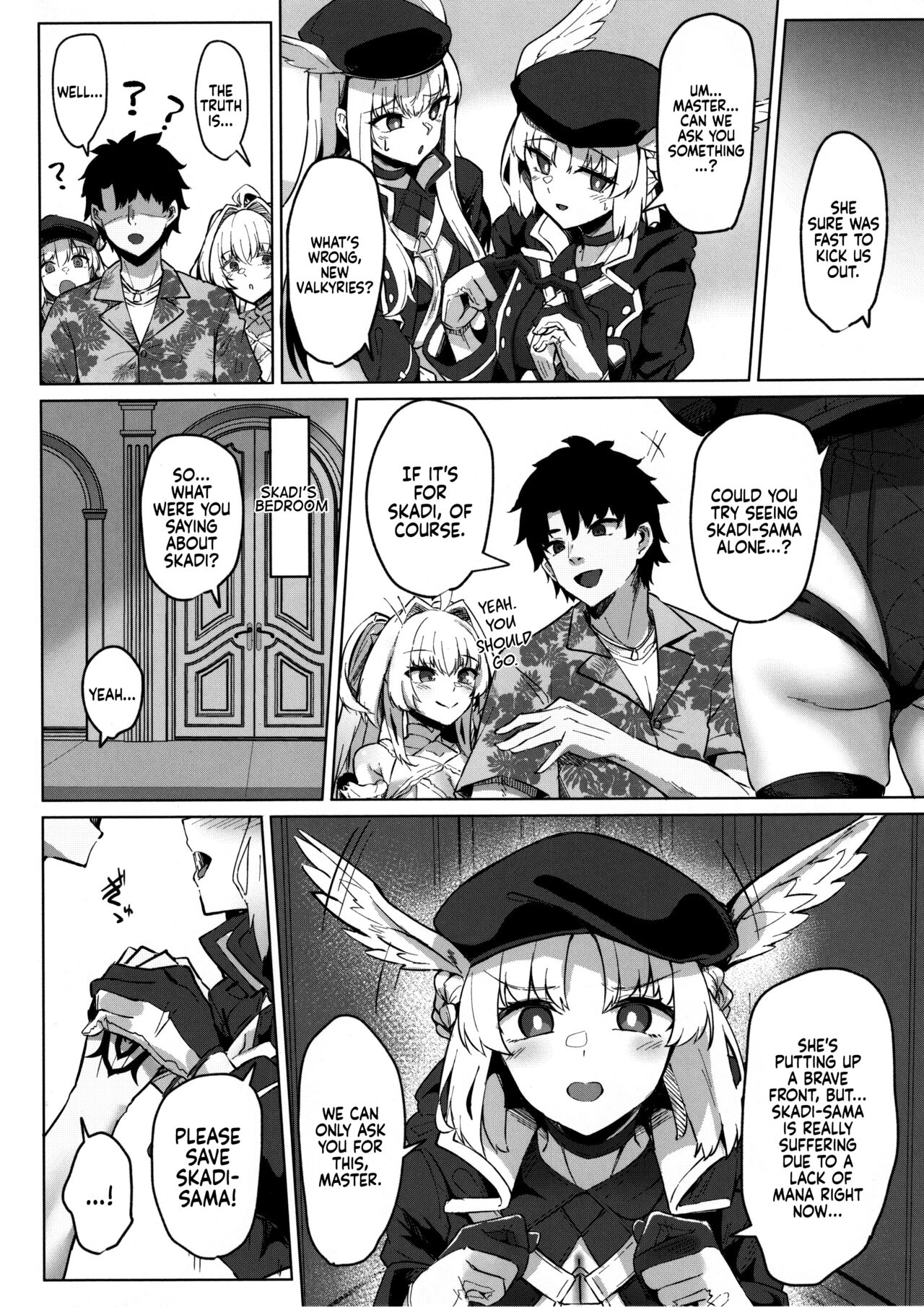 Chaldea Midsummer Vacation. Marrying and Mana Transferring with Bride Skadi page 6 full