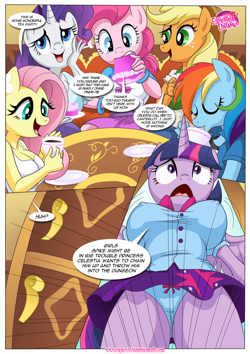 Palcomix Dragon mating series page 2 full